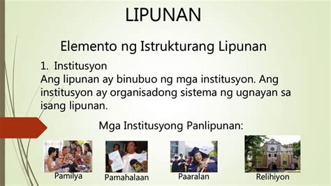 lipunan meaning